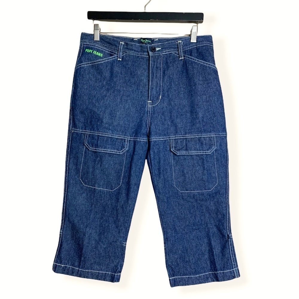 Y2K Vintage Pepe 100% Cotton Crop Jean  Size 29